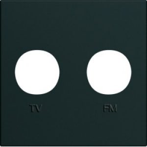 Enjo prise TV+FM 2M night – APPAREILLAGE MURAL GALLERY HAGER WXD253N