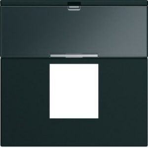 Enjo RJ45 porte-etiqu 2M night – APPAREILLAGE MURAL GALLERY HAGER WXD206N