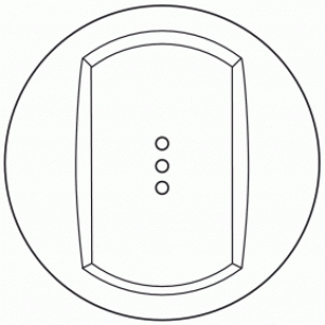 Enjoliveur pour commande lumineuse d&rsquo;éclairage – Céliane