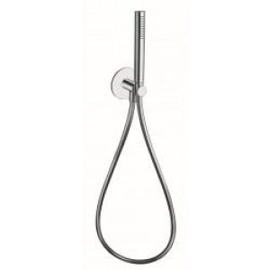 ENSEMBLE APPLIQUE PRISE D&rsquo;EAU DOUCHETTE FLEXIBLE RONDE  – CRISTINA ONDYNA PD66951