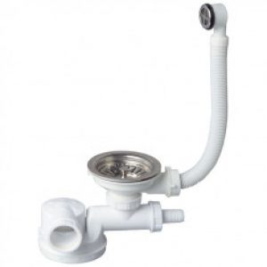 Ensemble complet ESPACE NF pour évier 1 bac Ø90 – Wirquin Pro 30720489