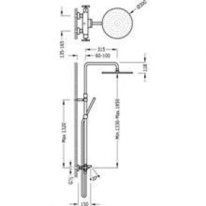 Ensemble de baignoire-douche BIMAX…