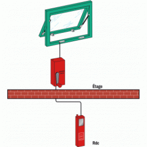 Ensemble de commande GRD KM 2205 complet à déclenchement pneumatique