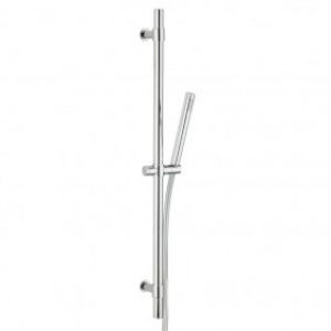 Ensemble de douche – 1 jet – flexible 1,75m – et barre chromé – design
