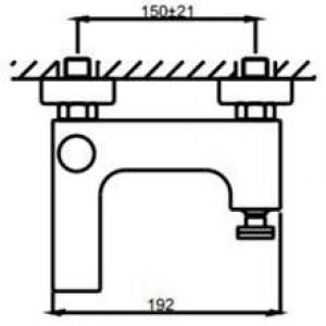 Ensemble de douche et baignoire ZIO de GME
