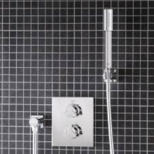 Ensemble de douche et support mural Grohe Sena