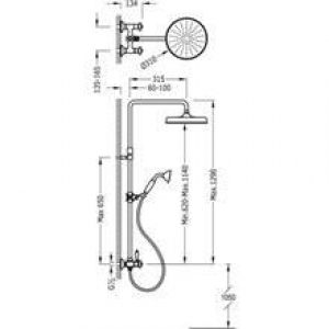 Ensemble de douche Rétro-TRES