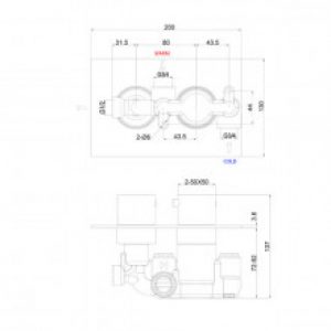 Ensemble de douche thermostatique ABELLÁN