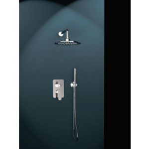 Ensemble mitigeur douche encastré 2 voies – tête de douche – douchette ALEXIA – Ramon Soler K3615021