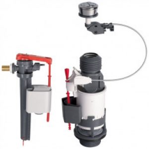 Ensemble NF mécanisme wc MW2 à câble + robinet flotteur JOLLYFILL – Wirquin Pro 10717831