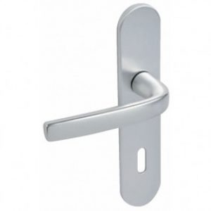 Ensemble petites plaques – entraxe 165 mm – aluminium argent – Logio