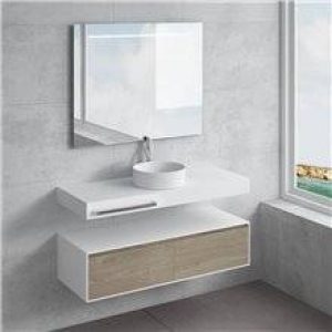 Ensemble plan de toilette + vasque à poser ACIS…