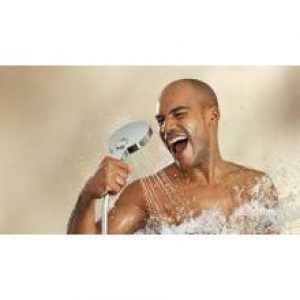 Ensemble pommeau et support Grohe Power&Soul…