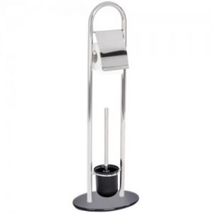 Ensemble WC à poser – Atlanta – Acier inox