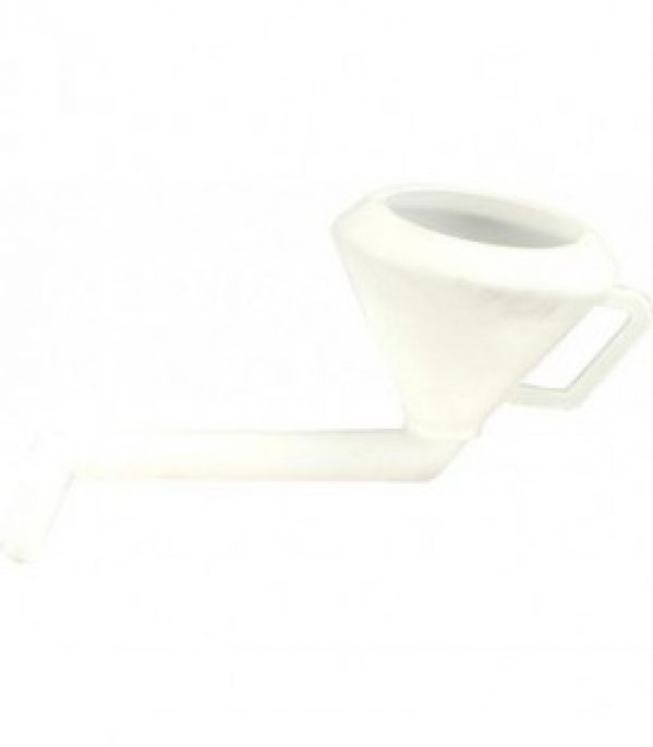 entonnoir en polyéthylène avec tamis,diametre 200mm, courbé