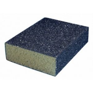Eponge abrasive rigide en carbure de silicium 4 faces