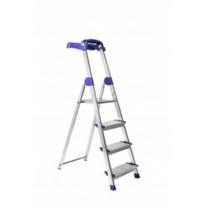 Escabeau en aluminium – 4 marches rivetées – Big Step