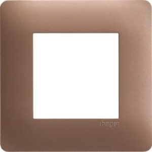 ess. Plq 1 p. Bronze HAGER WE461