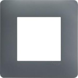 ess. Plq 1 p. Graphite HAGER WE421