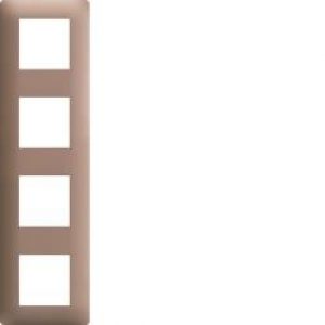 ess. Plq 4 p. entr. 71 Bronze HAGER WE464