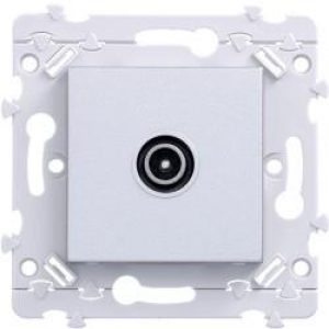 ess. Prise TV directe Titane HAGER WE250T