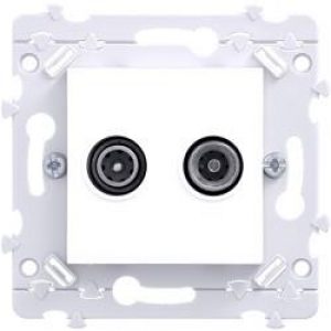 Ess. TV+FM directe à griffes HAGER WE253G