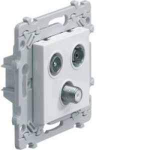 Ess. TV+FM+SAT directe 1entrée HAGER WE256