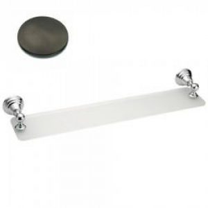 ETAGERE MUSEO CRISTAL 60 cm METAL BROSSE – CRISTINA ONDYNA CA11377