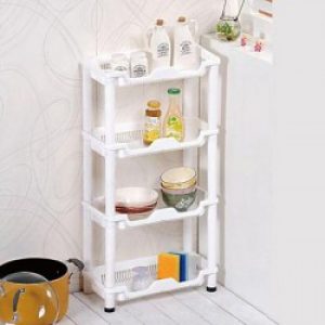 Etagère à 4 couches contemporaine en abs