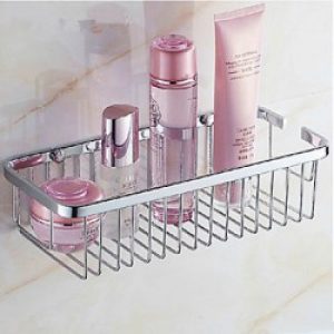 Etagère contemporain en acier inoxydable