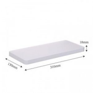 Etagère moderne en plastic abs peint et fixation au mur