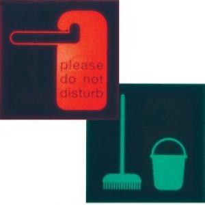 Etiquette voyant 2M hotel – APPAREILLAGE MURAL GALLERY HAGER WXA606