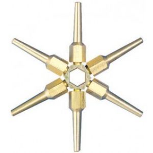 Etoile de 6 becs pour chalumeau oxy-acétylène