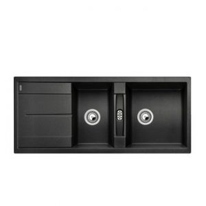 Evier granit anthracite BLANCO METRA 8 S 2 bacs