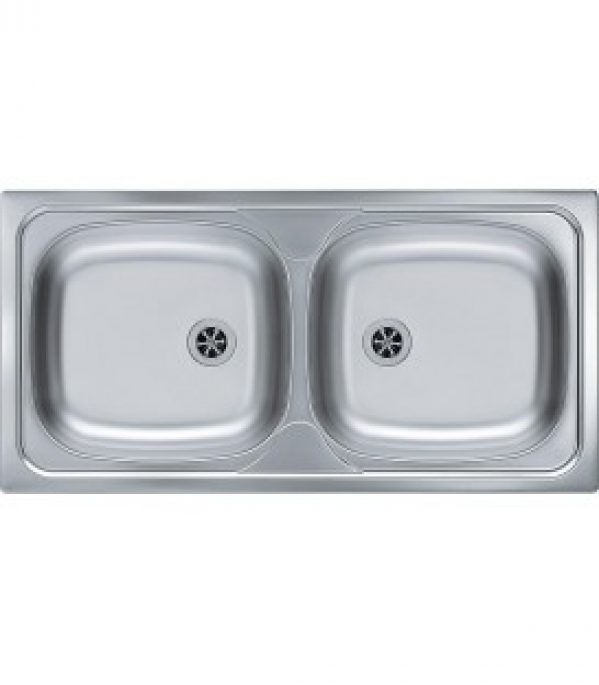 Evier Rieber E 86/2 en inox