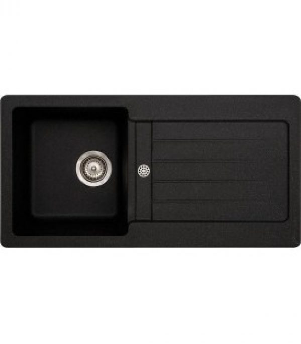 Evier Rieber, Lina 100 en Riegranit, couleur Graphite