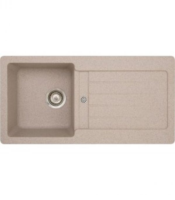 Evier Rieber Lina 100 en riegranit, couleur sierra