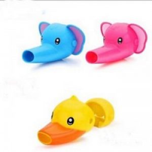 Extension de robinet pour enfant à motif petit éléphant