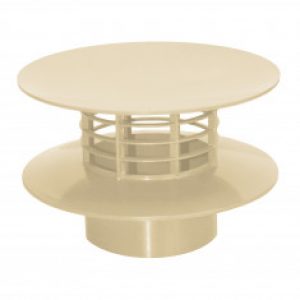 Extracteur statique PVC Ø100mm – Sable