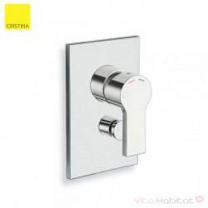 Façade mitigeur chromé 2 sorties OMEGA – ONDYNA OG61951