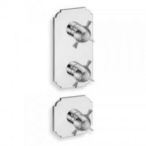 FACADE EXTERNE CHAMBORD 2 SORTIES POUR MECANISME PD70200 CHROME – CRISTINA ONDYNA XC88251