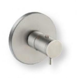 FACADE EXTERNE PIX INOX PLAQUE RONTDE 1 SORTIE – CRISTINA ONDYNA XX70028