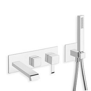 FACADE EXTERNE QUADRI BAIN DOUCHE MURAL 3 SORTIES SANS MECA EX QM110 – CRISTINA ONDYNA QM10351