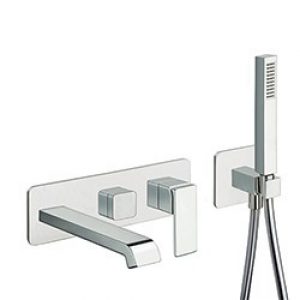 FACADE EXTERNE QUADRI S BAIN DOUCHE MURAL 2 SORTIES EX QS109 – CRISTINA ONDYNA QS10251