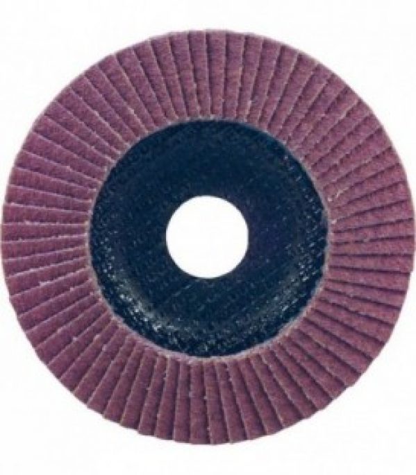 Ferrasse a lamelles INOX Grain emeri special:KK 40 115 mm / tissu de coton