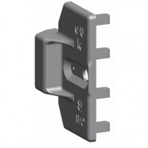 Fiche intermédiaire invisible Unijet D pour oscillo-batttants PVC