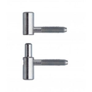 Fiche réglable bois – 2 tiges – nœud plat ø 13 mm – zingué