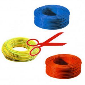 Fil électrique HO7VR 6mm² au mètre