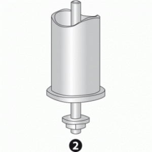 Fixation entretoise modulable pour bar suspendu ou baldaquin
