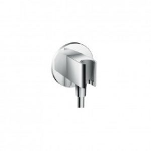 Fixfit Porter S Coude de raccordement flexible+support Douchette chromé Hansgrohe